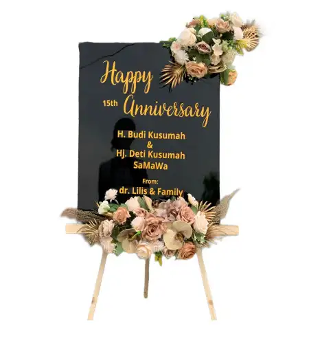 Papan Bunga Akrilik Balong