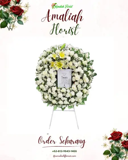 Krans Bunga Duka Balong